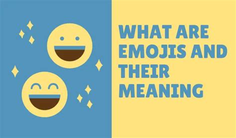 What Are Emojis And Their Meaning What Are They Used For | thewindowsclub