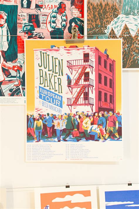 Julien Baker European Tour Poster :: Behance