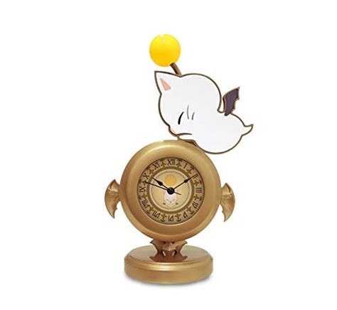 Taito Final Fantasy XIV Moogle Desk Clock 6 3 Amazon In Home Kitchen