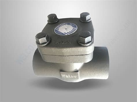 China Forged Steel Piston Check Valve Factory Manufacturer Welco