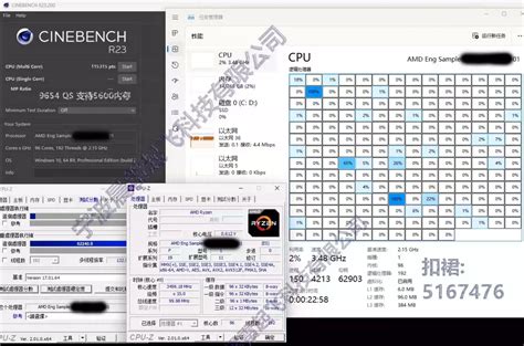 AMD 96コアEPYC 9654のベンチマーク出現。LN2冷却のTR 5955WX並の性能