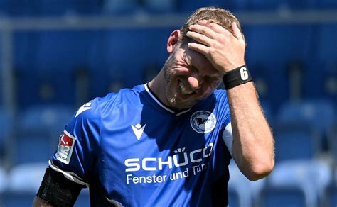 Klos fällt aus Arminia Kapitän erleidet schwere Muskelverletzung