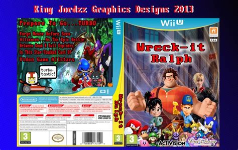 Wreck It Ralph Wii U Box Art Cover by kingjordzzgraphics85