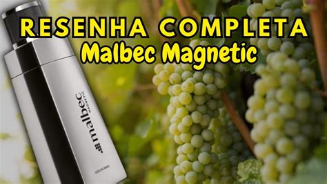 MALBEC MAGNETIC o Boticário RESENHA COMPLETA YouTube