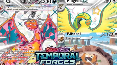 Charizard Ex Pidgeot Ex With Bibarel Deck Profile Temporal Forces