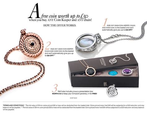 Free Jewellery Offer Emozioni Coin Hotdiamonds Jewellery Jewelry Free Jewelry Hot
