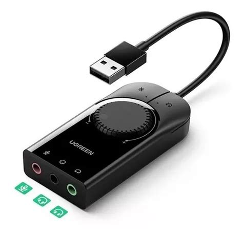 Tarjeta De Sonido Ugreen Interfaz De Audio Usb Externa Mm Cuotas