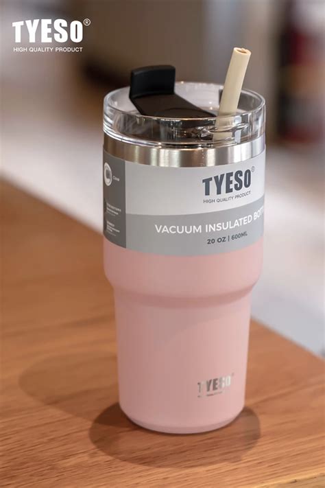 Tyeso Keep Cold And Hot Vacuum Insulated Tumbler With Straw Ml Ml Ts C Ts C