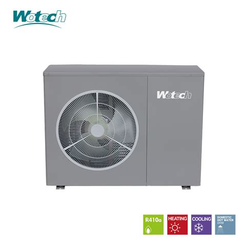 Wotech R410A Inverter Monoblock Air To Water Heat Pump Replace Electric