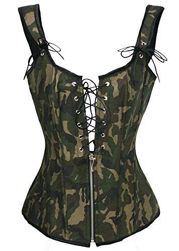 Bslingerie Damen Kunstleder Leder Optik Corsage Korsagen Fashion