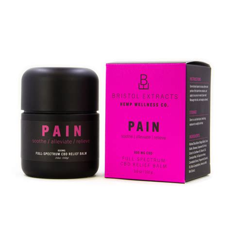 Pain Body Balm - Bristol Hemp Wellness