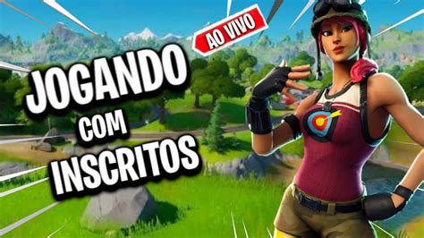 FORTNITE AO VIVO BR PT JOGANDO INSCRITOS X1 CRIATIVO ARENA YouTube