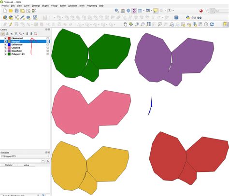 Qgis Workflow To Remove Gaps Between Polygons Geographic