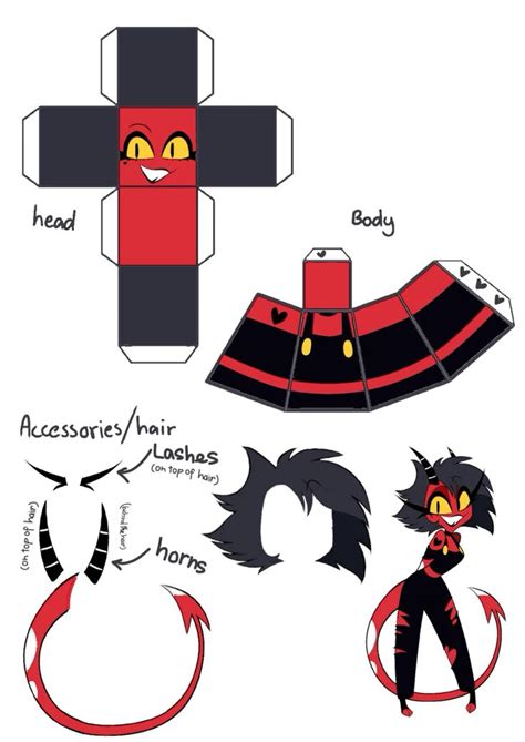 Helluva Boss Papercraft My XXX Hot Girl