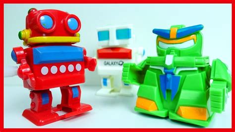 Роботы. Сюрпризы в стаканчиках. Веселый Тим. Robots. - YouTube