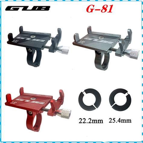 GUB G81 G 81 Aluminum Bicycle Phone Holder For 3 5 6 2 Inch Smartphone