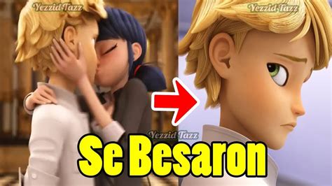 Total 30 Imagen Miraculous Beso De Marinette Y Adrien Español