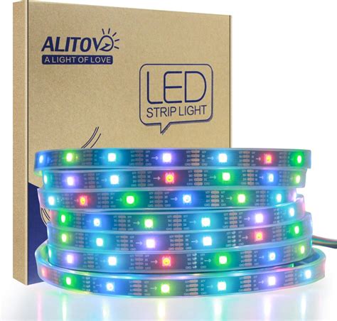 Amazon Alitove Ws Individually Addressable Led Strip Dual