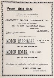 Stirling S Motor Carriages Graces Guide