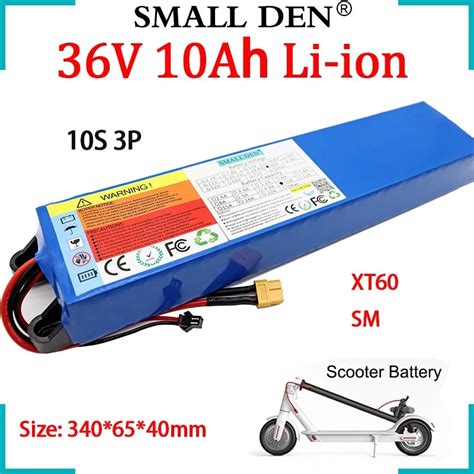 New 36V 10Ah 18650 Rechargeable Lithium Battery Pack 10S3P 500W Motor