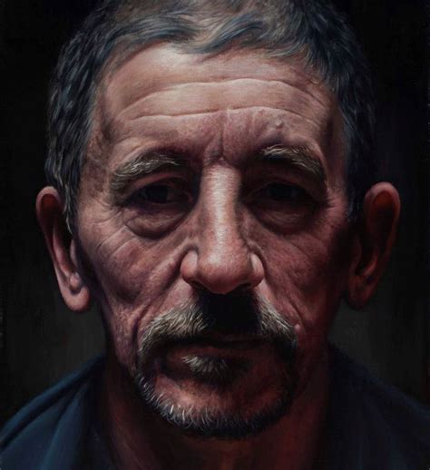 Chiaroscuro Self Portrait In Oil Using A Grisaille Glazing And