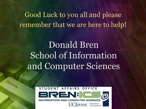 PPT - Donald Bren School of Information and Computer Sciences