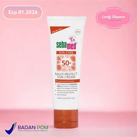 Jual Sebamed Multi Protect Sun Cream SPF50 75 ML SPF 50 UVA BLOCK