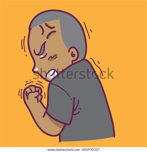 Holding Back Anger Stock Vector Royalty Free 602930327 Shutterstock