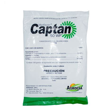 CAPTAN 50 WP - Agroesa - Desde 1996 cuidando y nutriendo tus cultivos