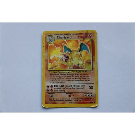 Charizard Pokemon Legendary Collection Holo Rare Heavily