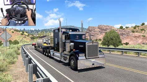 Straight Piped Kenworth W American Truck Simulator Thrustmaster