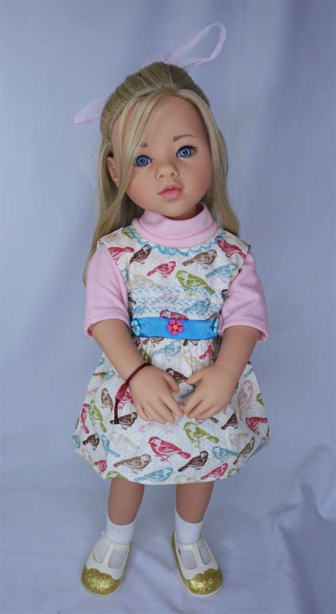 Gotz Doll Happy Kidz Sophia Blond Hair And Blue Eyes 19 Blonde Hair Blue Eyes Dirty Blonde
