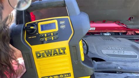 Jumpstarting Dead Car Battery W Dewalt Dxa3j14 Youtube