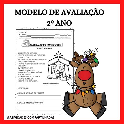 Modelo De Avalia O Ano Atividades Compartilhadas