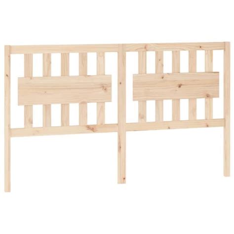 FYDUN Tête de lit 165 5x4x100 cm Bois massif de pin A818580 Cdiscount