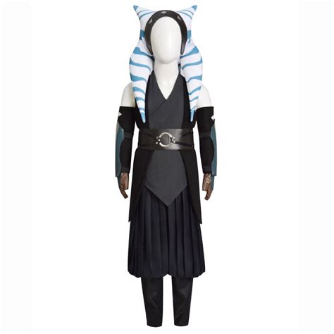 Kids Ahsoka Tano Costume Star Wars Ahsoka Halloween Costume Outfit Gir