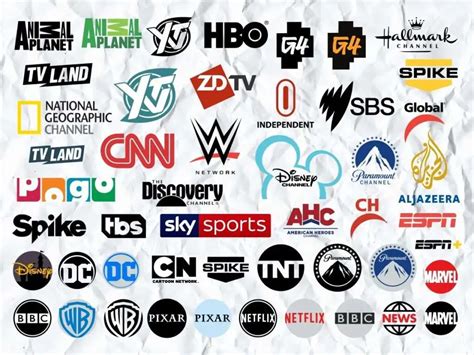Tv Channel Logo Svg Bundle Vectorency