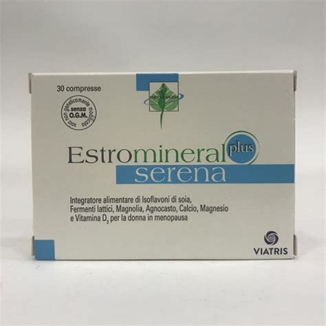 Estromineral Serena Plus Compresse Farmacia Di Fiducia