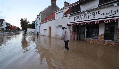 Carte Inondations Dans Le Pas De Calais Et Le Nord Communes En