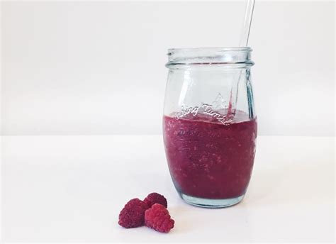 Smoothie De Frutos Rojos Con Amaranto Natural De 297 Kcal Receta