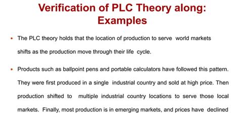 Unit 2 Lecture 5international Product Life Cycles Theory Ppt