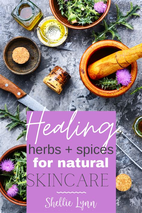 Learn how to use herbs and spices in your natural skincare routine ...