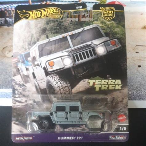 Hot Wheels Premium Car Culture Terra Trek Hummer H1 Shopee Brasil