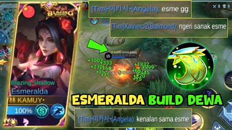 ESMERALDA DILUAR NALAR NGERI BANGET BUILD ESMERALDA TERSAKIT DAN