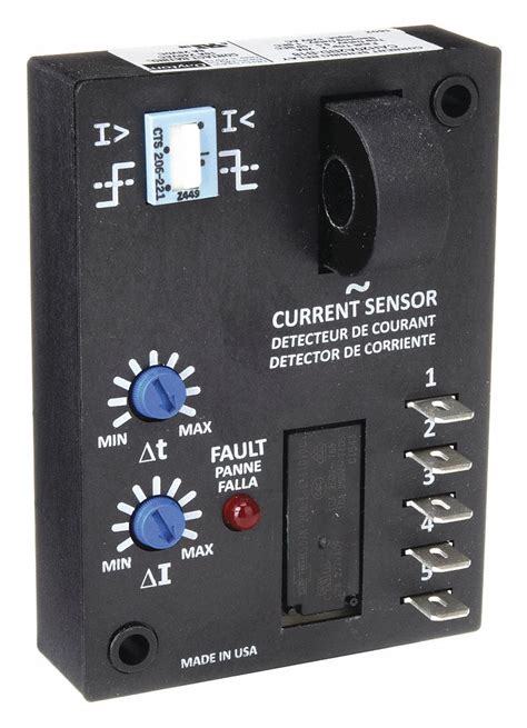 Dayton Current Sensing Relay Circuit Diagram