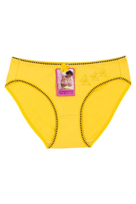 ANN DIANE Embroidery Cotton Bikini 4171 12 Pc