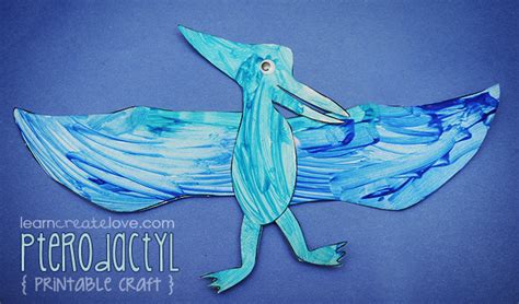 Printable Pterodactyl Craft