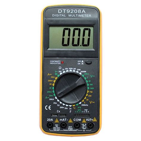 Мультиметр РЕСАНТА DT 9208A арт. 1045251 - купить в Москве оптом и в ...