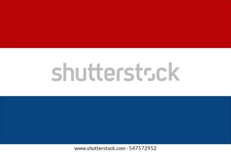 Dutch Flag Vector Stock Vector (Royalty Free) 547572952