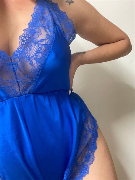 Vintage Teddy Lingerie Etsy